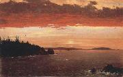 Schoodic Peninsula from Mount Desert at Sunrise